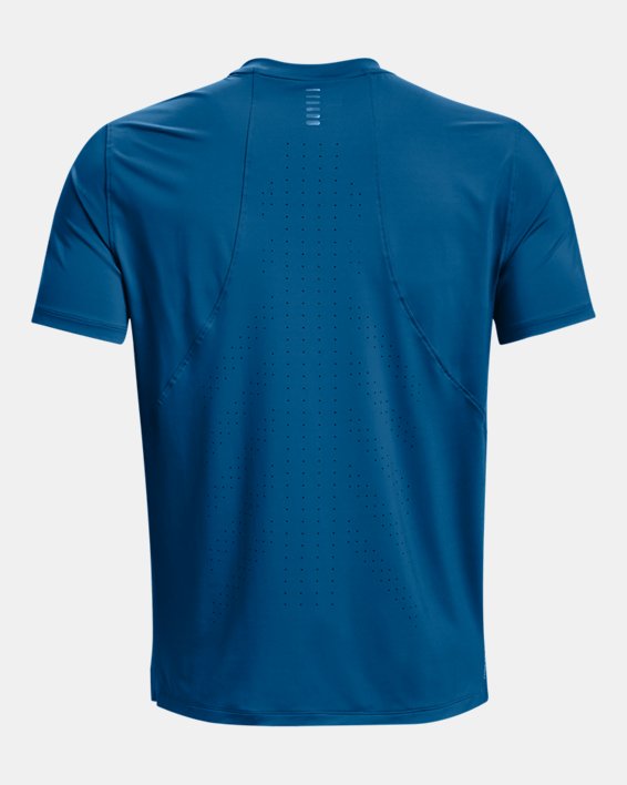Herren UA Iso-Chill Run Laser T-Shirt, Blue, pdpMainDesktop image number 8